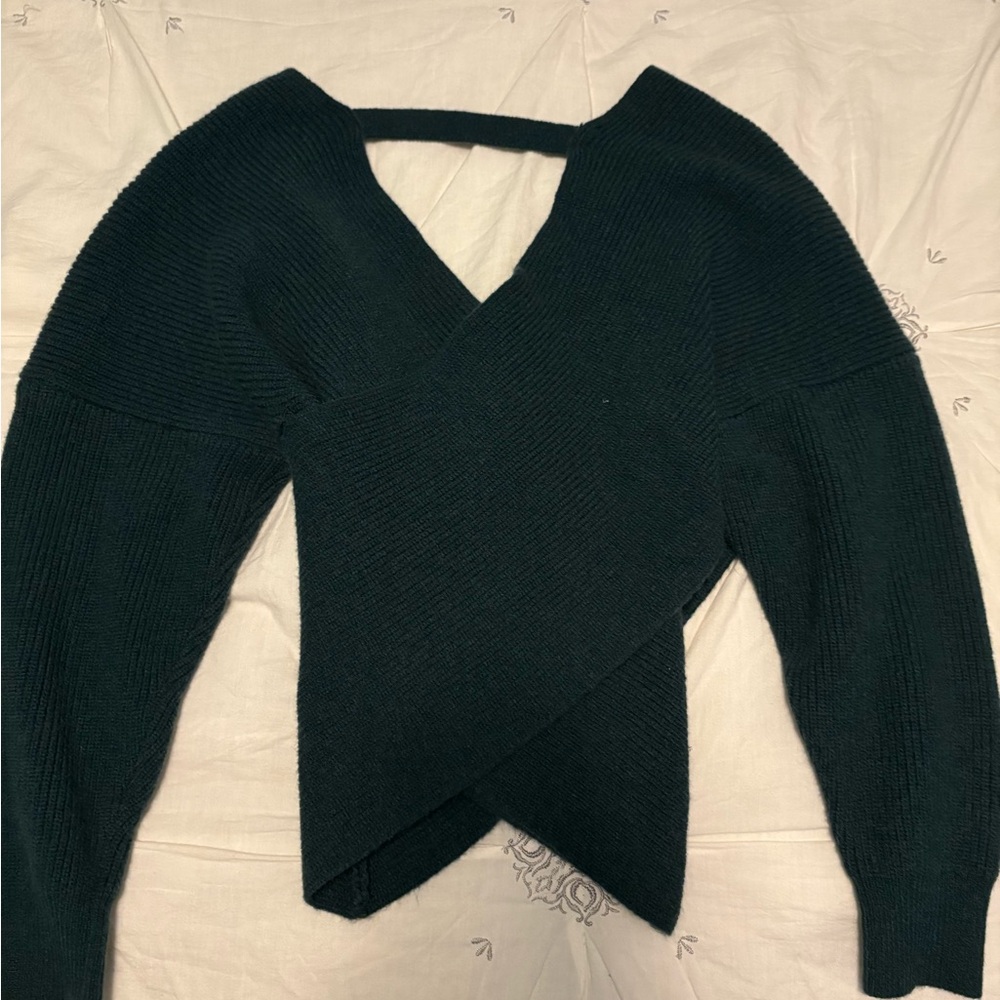 Chic Green Sweater
